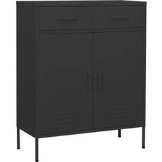 Bleu Armoires vidaXL 2 Drawers Armoire 80x101.5cm