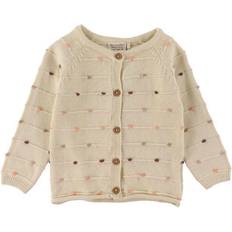 Minymo Cardigan Knit Birch - Beige