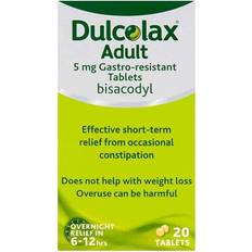 Dulcolax Adult 5mg Gastro-Resistant 20 Tablets