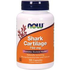 Vitamins & Supplements NOW Foods Shark Cartilage 750mg 100 caps