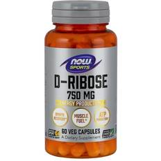 D ribose Now Foods D-Ribose 750 mg 120 vegkapslar