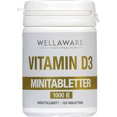 Vitamin d3 1000ie WellAware D3 1000IE 120 minitabletter