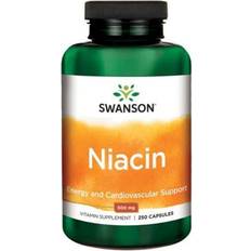 Niacin 500 Swanson Niacin 500mg 250k 250 st