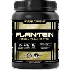 Vegan muscle protein Plantein Vegan Plant Protein Cinnamon Roll 1 Lb Plant Protein Kaged Muscle