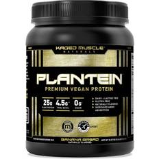 Vegan muscle protein Plantein Vegan Plant Protein Banana Bread 1 Lb Plant Protein Kaged Muscle