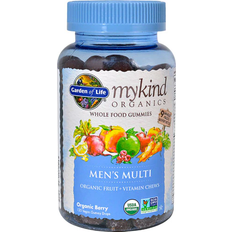 Vegan multi vitamin Garden of Life mykind Organics Men's Multi Berry 120 Gummies