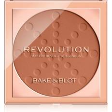 Kompakt Setting-Sprays Revolution Beauty Bake & Blot Finishing Powder Shade Deep Dark 5.5 g