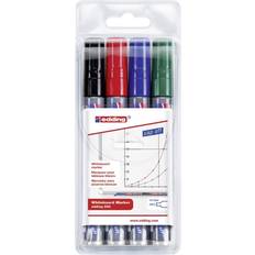 Edding 250 Whiteboard Marker Assorted 1.5-3mm 4-pack