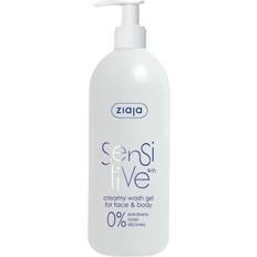 Sensitive face wash Ziaja Sensitive Skin Wash Gel For Face and Body 400ml