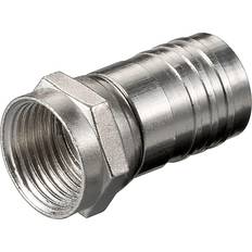 Goobay Elektrische Behuizingen Goobay F Connector 8.0 mm