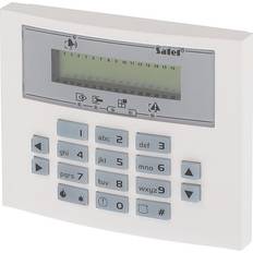 Elektroartikel Satel INT-KLCDS-GR, Keypad, Security alarm system, Satel, INTEGRA, Vit, 1 styck