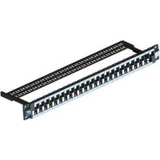 Leviton Elartikler Leviton Patchpanel for 48 x (Brand-Rex) keystone STP konnekter tool-free 1HE sort