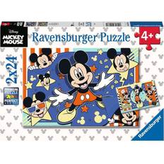 Princesse Disney Puzzles Classiques Ravensburger Disney Mickey Mouse 2x24 Pieces