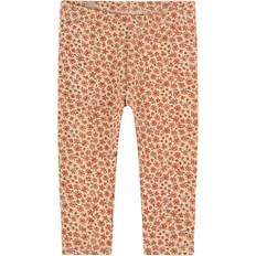 Wheat Jersey Leggings - Beige Flowers (0853f/4853f-180-9008)