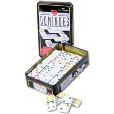 Houten Blokken Longfield Domino Dubbel 9 in Blik