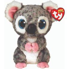 Animal Peluches Peluche Beanie Boo's Small Karli Le Koala Gris et Rose