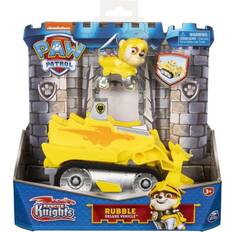 Paw Patrol Macchinine giocattolo Spin Master Paw Patrol Rescue Knights Rubble Deluxe Vehicle