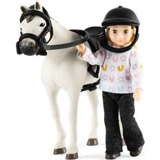 Lundby doll Lundby Dollshouse Doll with Horse 60809000