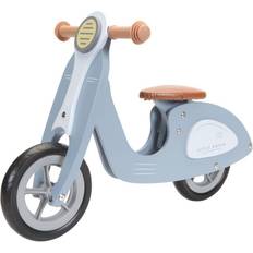 Little Dutch Giocattoli a Dondolo Little Dutch Wooden Balance Bike Scooter Blue