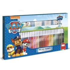 Plastic Creativiteitssets Paw Patrol Multiprint Stiftenen Stempelset