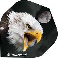 Plastica Freccette Powerflite bald eagle vit/svart 3 delar