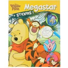 Disney Megastar Malebog stickers Peter Plys