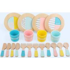 Bois Jouets de cuisine Janod Wooden Dishes