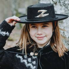 Kostumer Souza Souza hat, Jean-Claude, Zorro str. 4-6 år