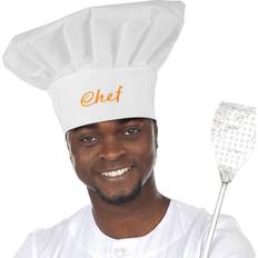 Hvide Hatte Boland 90647 Chef Hat Toque, White