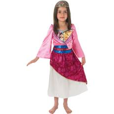 Rubies Mulan kostume 5-6 år