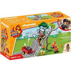 Barato Conjuntos de juego Playmobil Duck on Call Cat Rescue 70917