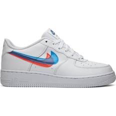 Nike Air Force 1 LV8 KSA GS - White/Blue Hero/Bright Crimson