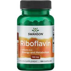 Riboflavin Swanson Riboflavin Vitamin B-2 100 st