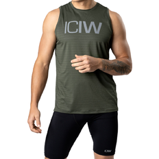 Juoksu - Vihreä Aluspaidat ICANIWILL Mercury Tank Top - Pine Green