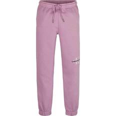 Calvin Klein Piger Bukser Calvin Klein Relaxed Cotton Terry Joggers - Dusky Orchid (IG0IG01269)