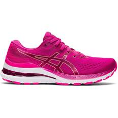 48 ½ - Asics Gel-Kayano Chaussures de Course Asics Gel-Kayano 28 W - Fuchsia Red/Pink Glo