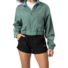 Dame - Grøn - Løb Jakker ICANIWILL Mercury Cropped Jacket Women - Aqua Green