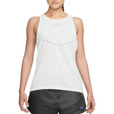 Nike Dri-FIT ADV Run Division Tank Top Women - Barely Green/Black