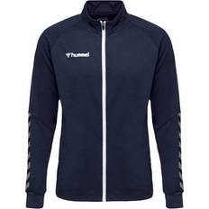 Bleu Vestes Hummel Authentic Poly Zip Jacket Kids - Marine