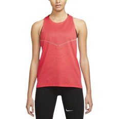 Løb - Rød Toppe Nike Dri-FIT ADV Run Division Tank Top Women - Light Fusion Red/Black