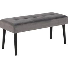 Metal Bancos Act Nordic Glory Grey Banco 95x45cm