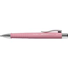 Rosa Kulepenner Faber-Castell Poly Ball Colours Ballpoint Pen XB Rose