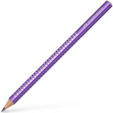 Sparkle farveblyanter Faber-Castell Jumbo Sparkle Graphite Pencil Pearl Lilac