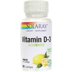 Solaray Vitamin D-3 2000iu Lemon 60 pcs