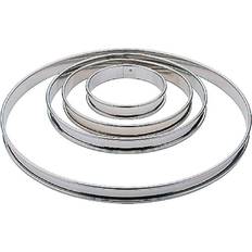 Stainless Steel Pastry Rings Matfer Bourgeat Plain Flan Pastry Ring 16 cm