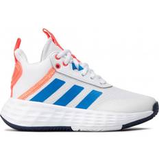 Textil Zapatillas de Baloncesto adidas Kid's Ownthegame 2.0 - Cloud White/Blue Rush/Dark Blue