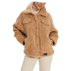 UGG Frankie Sherpa Trucker Jacket - Camel