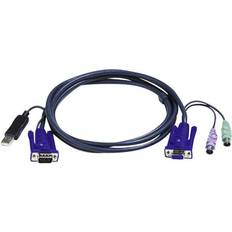 Aten USB A/VGA-VGA/PS/2 1.8m