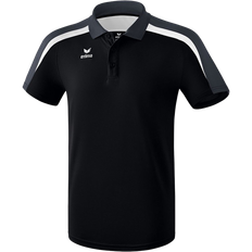 Soccer Polo Shirts Erima Liga 2.0 Polo Shirt Men - Black/White/Dark Grey