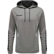 Hummel Authentic Poly Hoodie Kids - Grey Melange